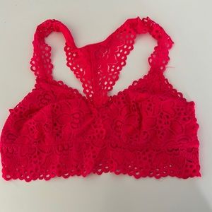 Pink Lace Aerie Bralette